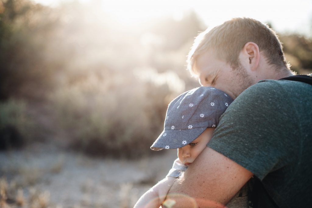 Dad with Baby